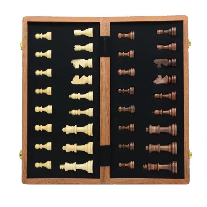Grand travail manuel classique traditionnel pliant en bois