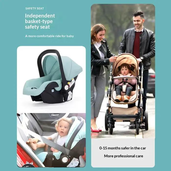 Poussette 3 en 1 Babyfond pour nouveau-né