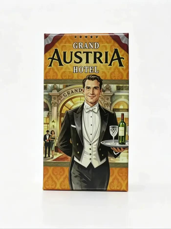 Jeu de société Grand Austria Hotel, 2-5 joueurs, jeu de table amusant pour la famille/les soirées, j