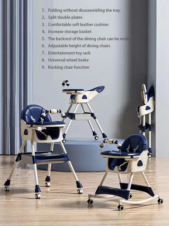 Table à manger et chaises pour bébé