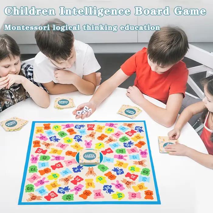 Jeux de société de réflexion mathématique pour enfants