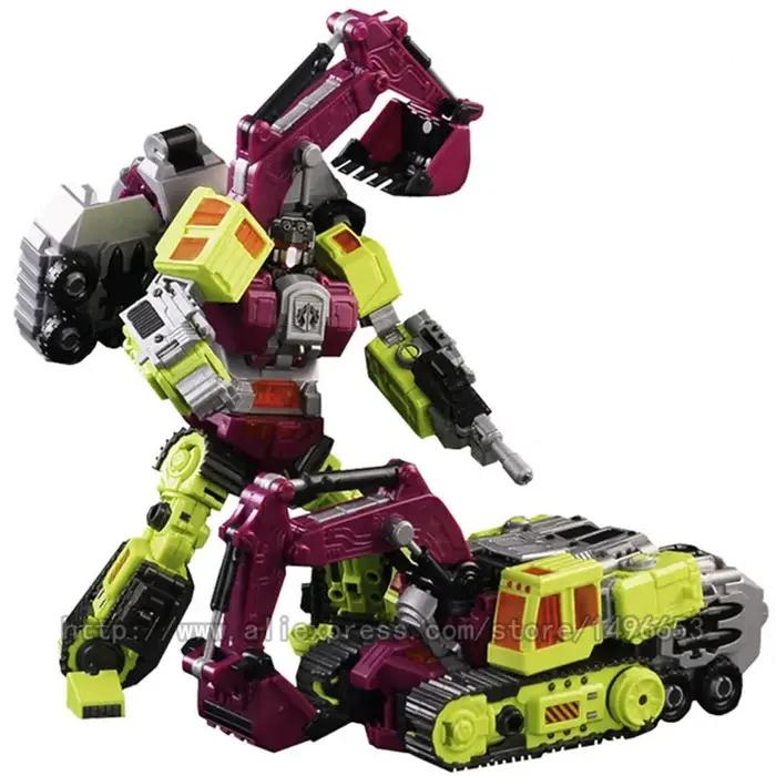 Nouveau NBK dévastateur jouet garçon Transformation KO G1 Robot voiture Anime figurine sauvetage pelle grue crochet modèle enfant adulte jouets