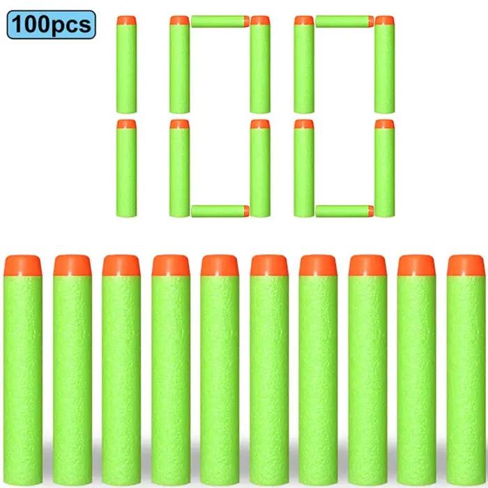 Recharge de balles en EVA de sécurité pour pistolet Nerf 100 pièces pour enfants et adultes occasions spéciales parties de jeu