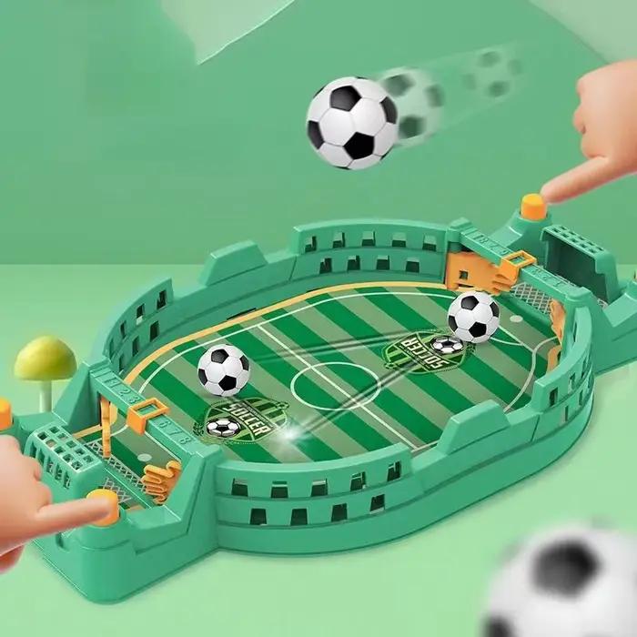 Mini jeu interactif de Table de Football vert pour jeu familial et parties amicales occasions spéciales