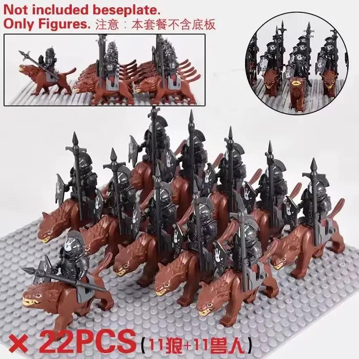 Figurines de guerriers du Seigneur de la Garde Élfique