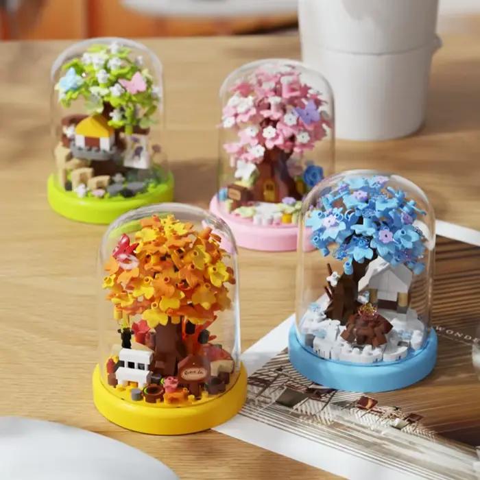 Décennie s de construction de maison d'arbre sans fleur