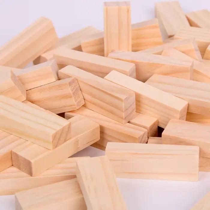 Jeu de construction de tours classique de 54 pièces