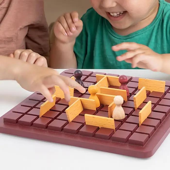 Jeux de société, jouets de table, 2 joueurs, puzzles de combat, jeux de société de voyage, famille
