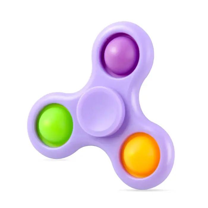 Nouveau Fidget Spinner jouets main doigt multicolore Spnining haut soulagement du Stress décompression adultes jouet