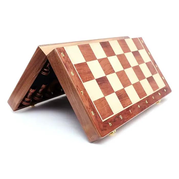 Grand travail manuel classique traditionnel pliant en bois