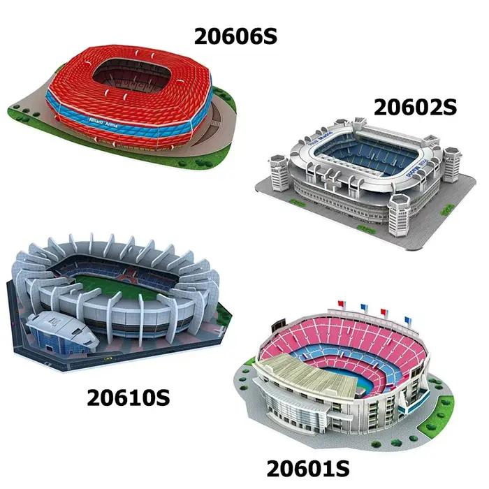 Terrain de Football Miniature en 3D