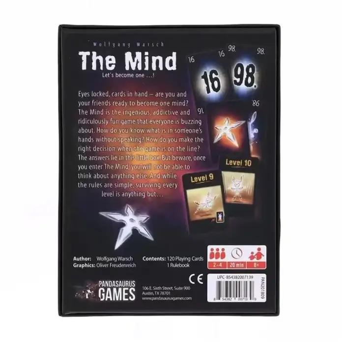 NOUVEAU Jeu de cartes The Mind, jeu de société de puzzle pour fête, expérience interactive en équipe