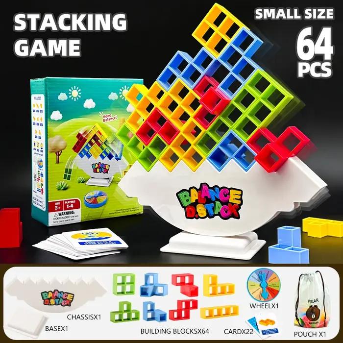 Jeu d'empilage amusant pour enfants et adultes