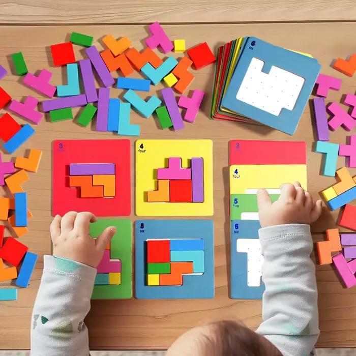 Puzzle 3D interactif pour deux personnes jeu de bureau éducatif pour enfants et adultes occasions spéciales cadeau multicolore papier certifié CE
