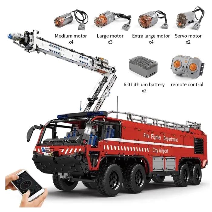 Jouet technologie aéroport motorisé crash tendre blocs construction enfants cadeau noël occaions spéciales
