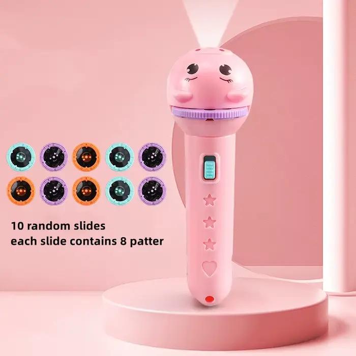 Nouveauté pour enfants petit jouet lampe de poche de Projection lumineuse bébé éducation précoce des