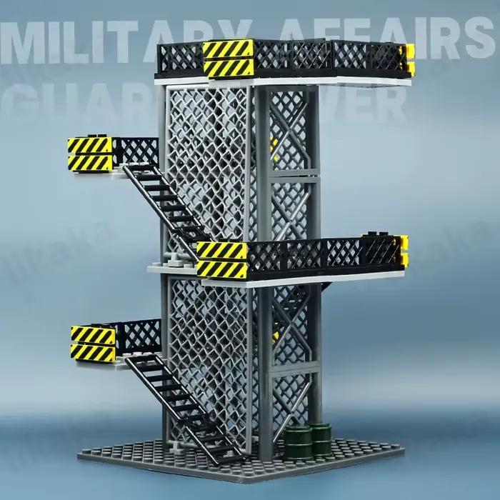 MOC – blocs de Construction de tour de garde militaire