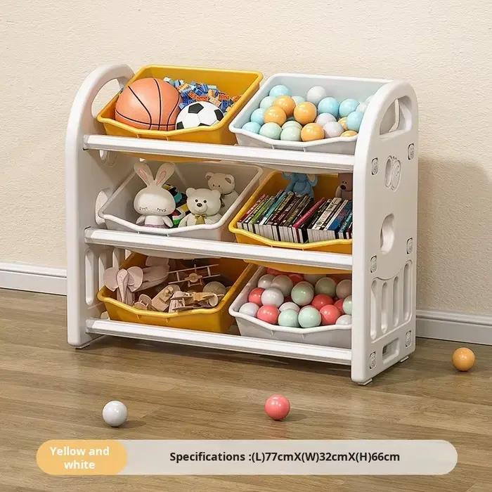 Armoire de rangement pour jouets d'enfants, grande capacité, multifonctionnelle, boîte de rangement pour classification et tri