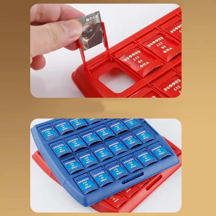 Jeu de cartes interactif Tralarero Tralala pour deux joueurs occasion cadeau anniversaire jeu de société déduction stratégie amical convivial portable grisclair