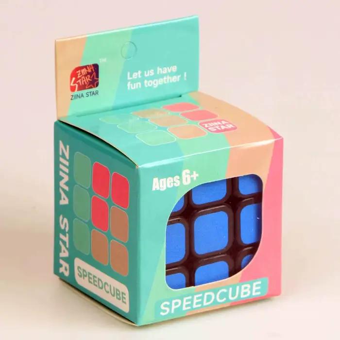 3x3x3 3D amusant soulagement du stress cerveau stimulant puzzle professionnel jeu de vitesse lisse blocage de couleur jouet pour enfants cadeau