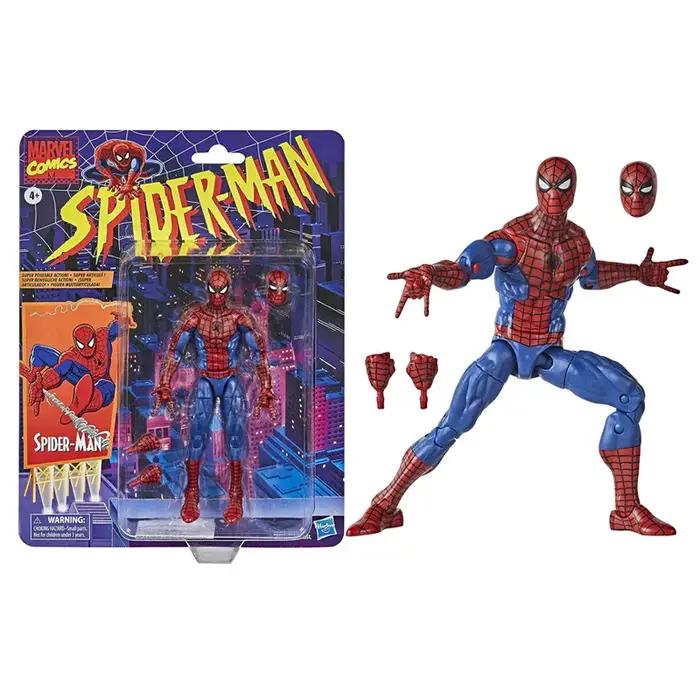 Hasbro Spider Man 2099 Miguel O Hara légendes Venom Deadpool figurine jouets changement visage Statue modèle poupée enfa