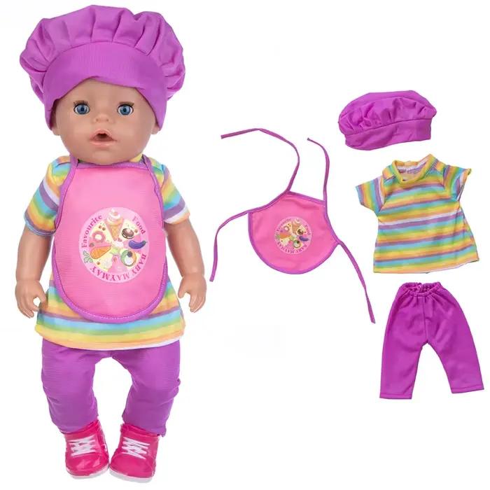 Vêtements de cuisine au beurre pour bébé, 17 ", Reborn Butter, Noël, enfants, filles, cadeaux d'anni