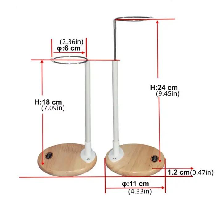Supports de poupée à Base en bois