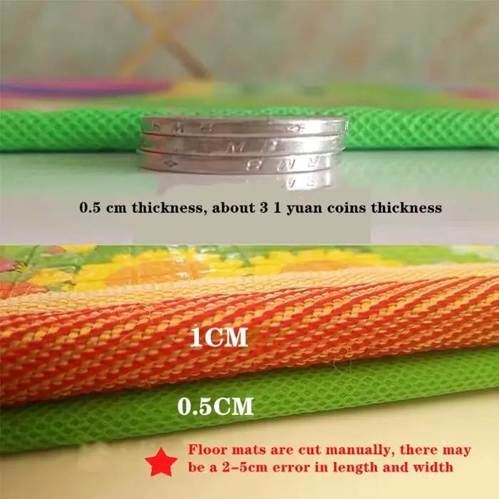 200x180cm épaisseur: 0.5cm 8 Styles au choix tapis de jeu pour bébé