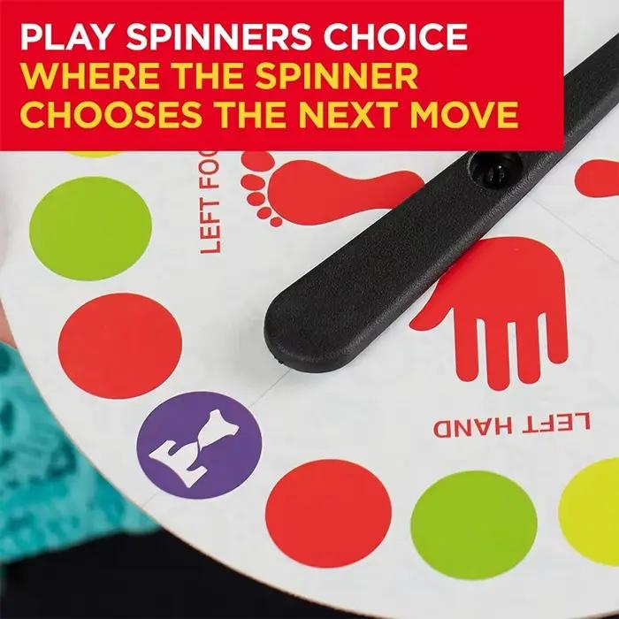 Jeu de fête Twister-famille intérieur extérieur corps torsion groupe interactif jouets de sport pour enfants adultes aides amusantes