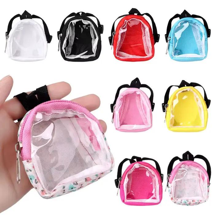 PCV poupées accessoires enfants jouets bricolage poupée sac à dos Mini sac cadeaux