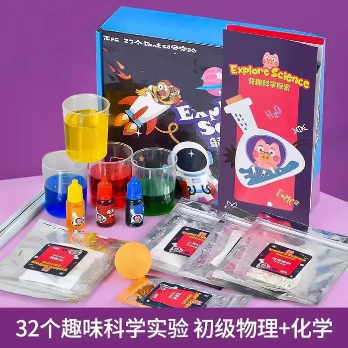 Jouets Montessori de laboratoire scientifique pour enfants