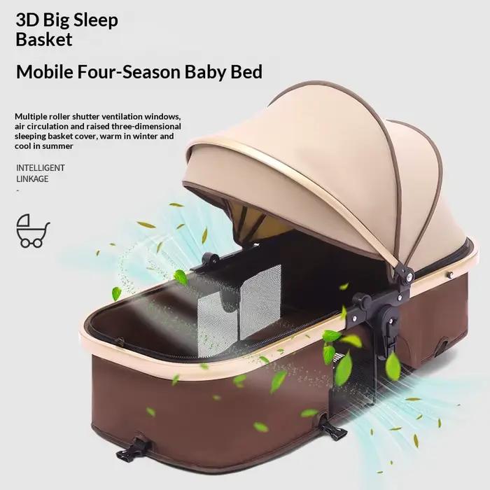 Poussette 3 en 1 Babyfond pour nouveau-né