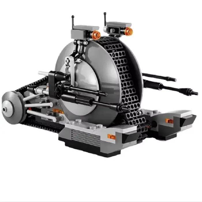 Modèle de blocs de construction de drone tank de scène de film Space Hegemony, en stock, pour assemb
