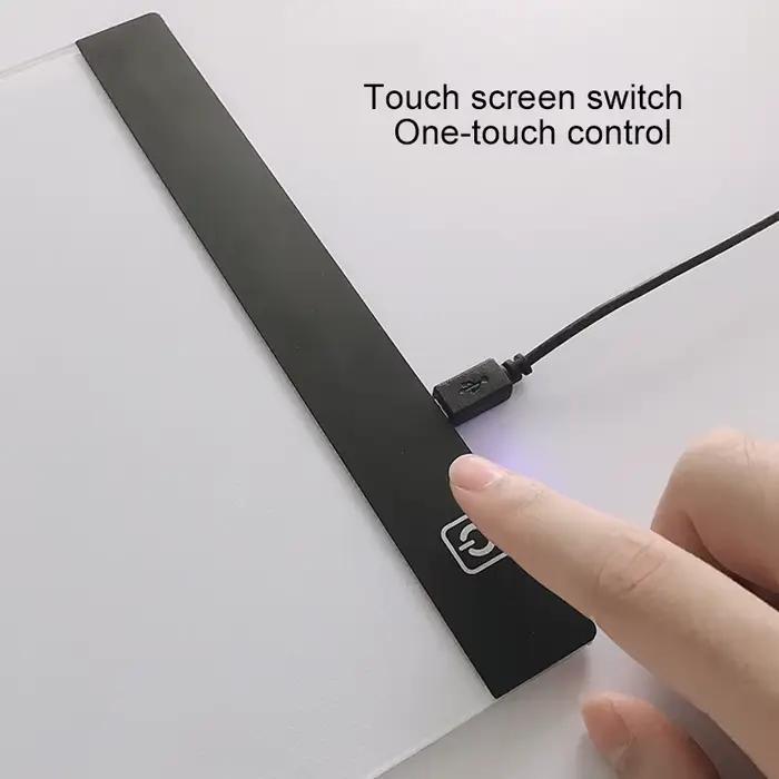Bloc-notes à lumière LED réglable pour enfants