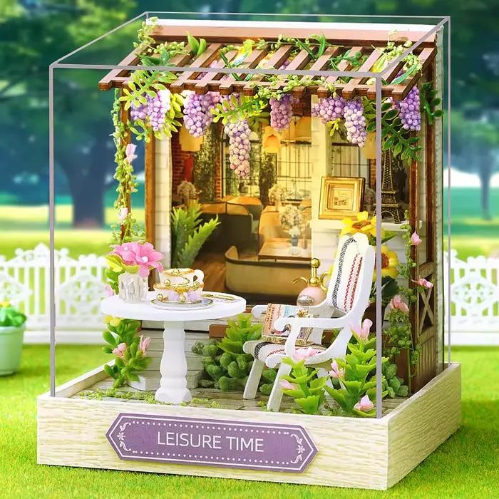 Mini maison de poupée, Kit de petite maison à monter soi-même