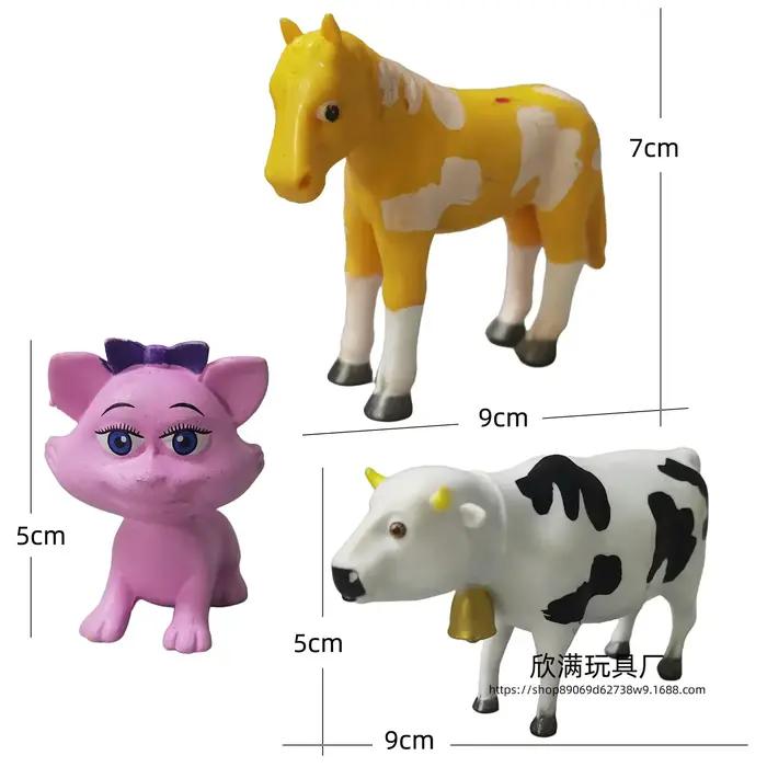 Figurines d'action de la ferme heureuse pour enfants