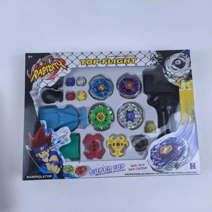 Ensemble de combat multijoueur SPINNING TOP 4D Metal Fusion