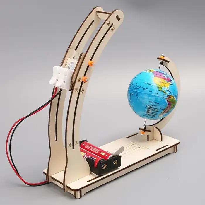 Bricolage modèle de terre jour nuit Cycle Science Kit tige éducatif Globe jouet pour enfants salle de classe physique