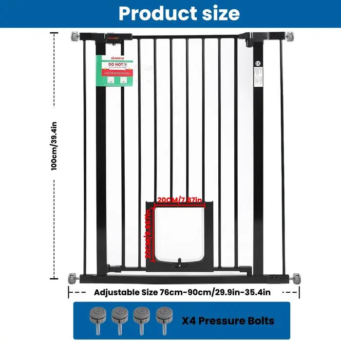 Porte bébé pour portes et escaliers