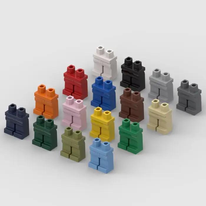 50 pièces * minifigs jambes et hanches * briques de bloc d'éclairage à monter soi-même