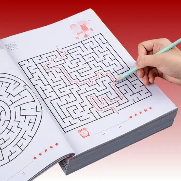 Livre de puzzle labyrinthe : Jouet anti-cérébrale pour garçons et filles