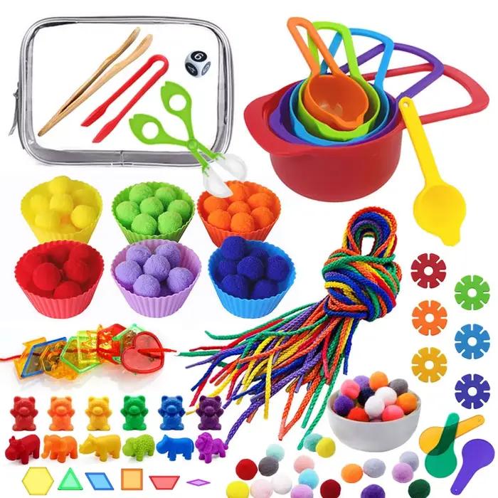 Jouets d'entraînement à la motricité Fine Montessori