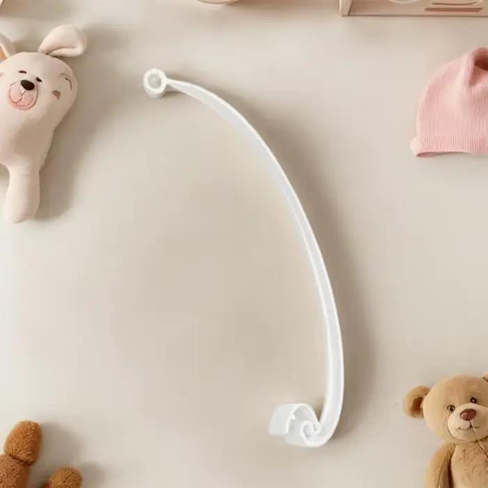 Accessoire de barre de jeux en plastique pour berceau avec motifs animaux de compagnie pour nourrissons et jeunes enfants occasions spéciales et quotidienne