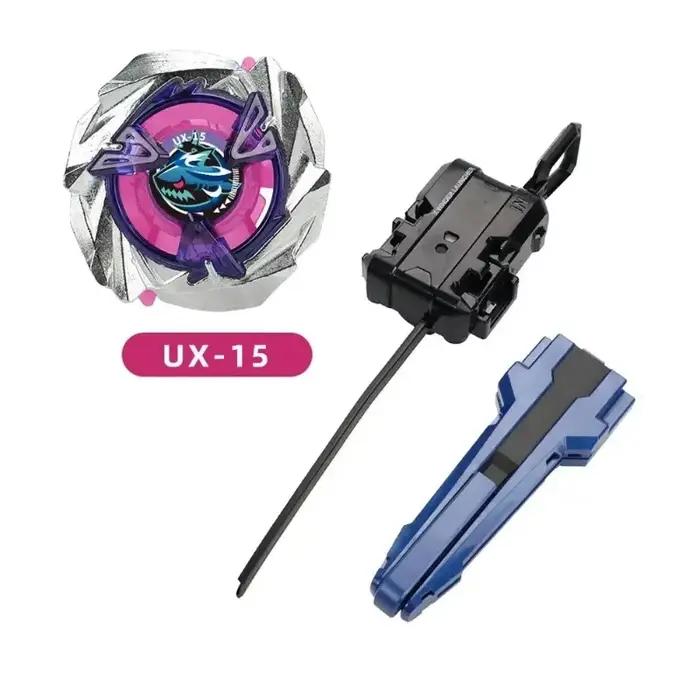 Ensembles de gyros de combat Gyro UX Toy UX-15 Shark Scale avec télécommandes multicolores pour enfants et adolescents occasions spéciales