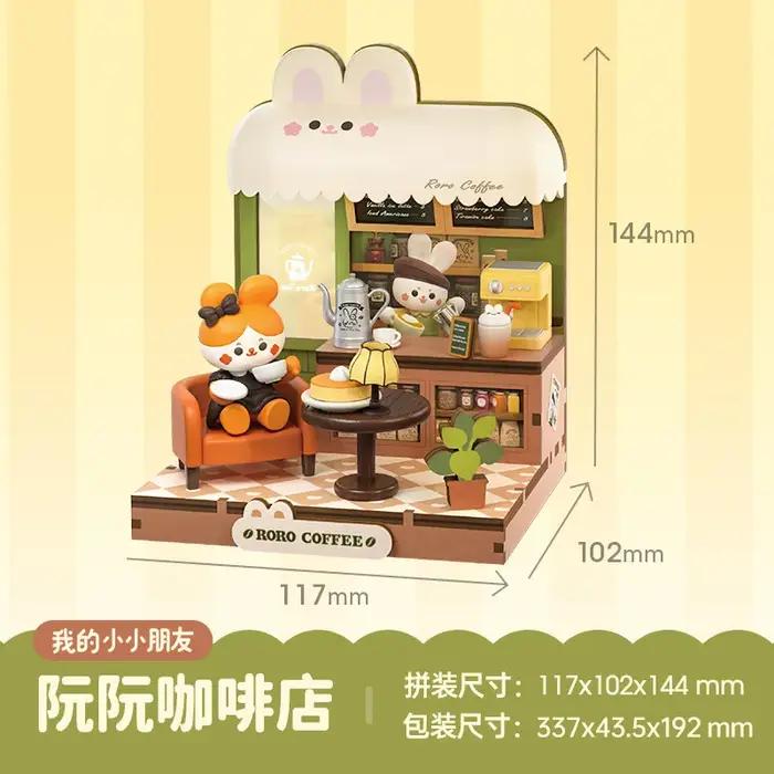 En stock – Nouveau modèle Rolaife 2026 – Miniature de maison de campagne DIY faite à la main – Cadeau de vacances
