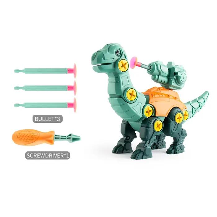 Ensemble de modèles de construction de dinosaures puzzle Montessori outil de tournevis jeu d'assemblage jouets éducatifs pour garçons occasions spéciales anniversaire Noël cadeau de naissance
