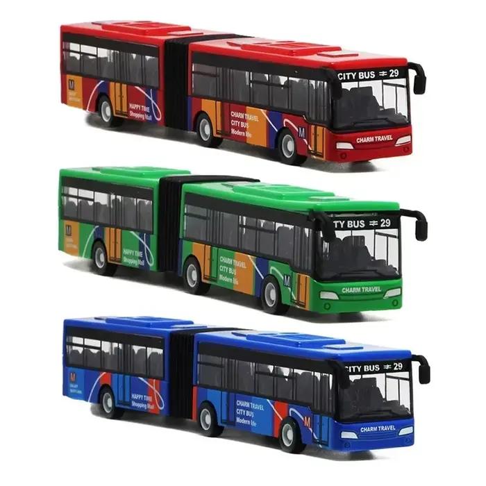 1:64 alliage ville Bus modèle véhicules