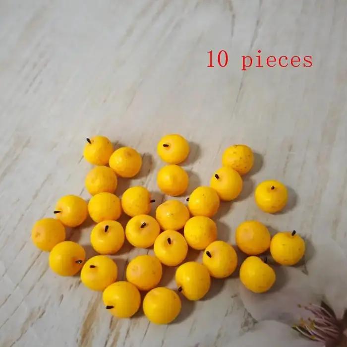 Accessoires miniatures pour maison de poupée Apple 112 : Ensemble de fruits réalistes pour décorer une scène de cuisine DIY ou une salle de jeux