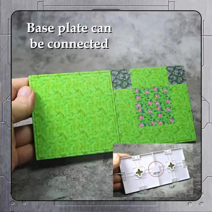 Plaques de base magnétiques pour enfants et adultes blocs de construction en plastique pour exploration et créativité jouer et construire occasionnels cadeaux pour garçons et filles