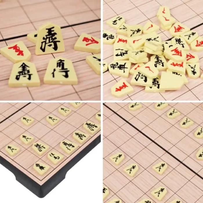 Jeu d'échecs pliable japonais, Shogi, jeu de société, jouet d'intelligence